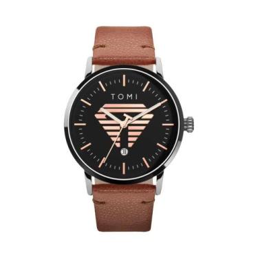 Imagem de Relógio De Quartzo Casual Minimalista Masculino De Luxo Com Pulseira D