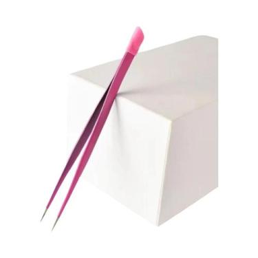 Imagem de Pinça De Silicone De Ponta Dupla Multiuso Para Manicure De Cristal E F