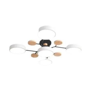 Imagem de Luminária Pendente LED Moderna Para Sala De Estar, Quarto, Estudo, Ilu