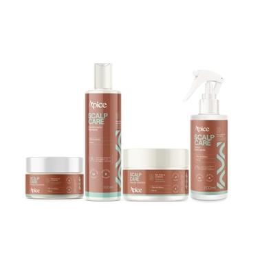 Imagem de KIT SHAMPOO 250G, CONDICIONADOR 300ML, MASCARA 300G E TONICO 200ML