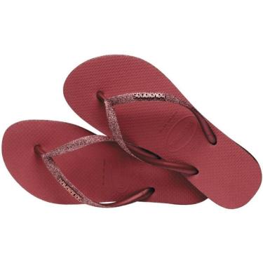 Imagem de Havaianas Slim Sparkle Me Pau Brasil-Unissex