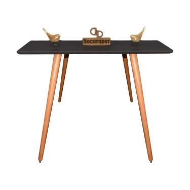 Imagem de Aparador Pés Palito Com Vidro Laqueado 140cm Preto