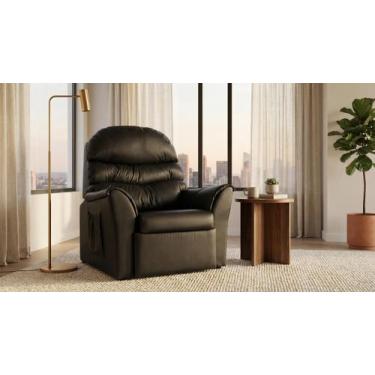 Imagem de Poltrona sala Reclinável Amamentação AYLA  Conforto absoluto, recline 