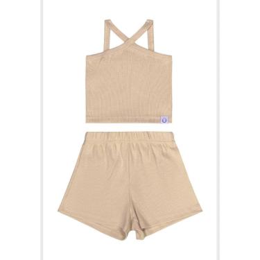 Imagem de Conjunto Infantil Regata e Short Guloseima-Feminino
