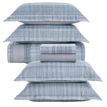 Imagem de Jogo de Colcha e Lençol Queen Karsten 200 Fios 100% Algodão - Capricho