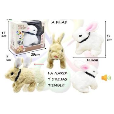 Imagem de Brinquedo coelhinho de pelucia com som - toys