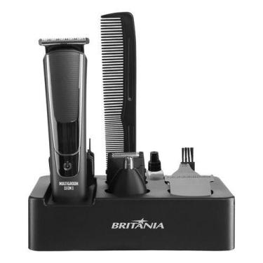 Imagem de Aparador De Pelos Bap20 Multigroom 11 Em 1 Preto Britânia