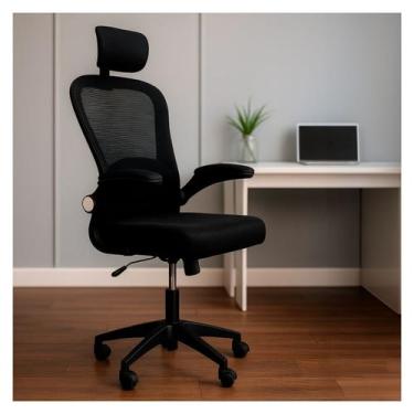 Imagem de Cadeira Escritório Ergonômica Confortável Resistente Tela Mesh Preside