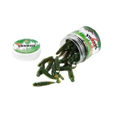Imagem de Iscas De Pesca Artificiais SUNMILE De 4cm, 20 Peças, Iscas Macias Para