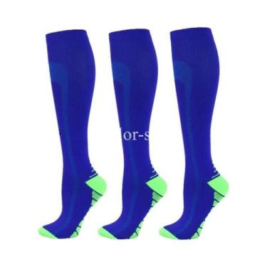 Imagem de Meias De Compressão Para Homens E Mulheres, 3 Pares, Para Varizes, Cam