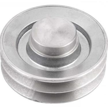 Imagem de Polia Alumínio 110Mm 2 Canais Perfil A Vonder