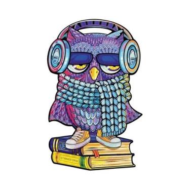 Imagem de Quebra-Cabeça De Madeira De Animais Para Adultos E Crianças, Quebra-Ca