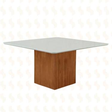 Imagem de Mesa De Jantar Mdf Laminado - Alice-1,0x1,0m - Art Salas