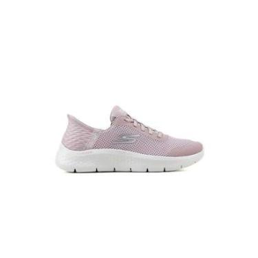 Imagem de Tênis Feminino Skechers Go Walk Flex Slip-Ins Rosa Claro-Feminino
