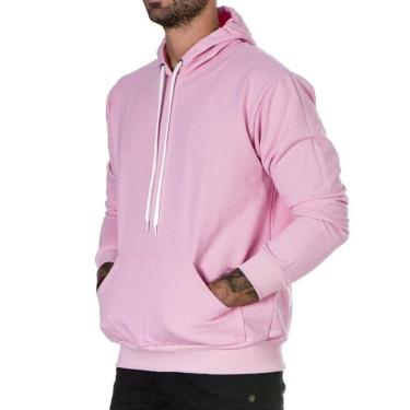 Imagem de Moletom Moleton blusa de frio Canguru Unissex Agasalho-Unissex