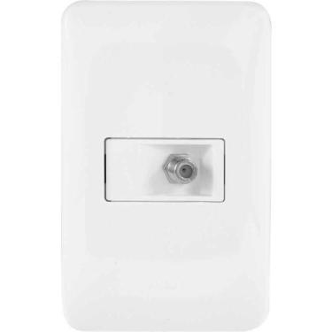 Imagem de Conjunto Tomada Para Antena de TV Tipo F, 4x2 Lgx060, Pial POP