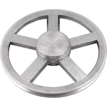 Imagem de Polia de Alumínio 1 Canal, Perfil A, 250 mm, sem Furo Vonder OstenVond