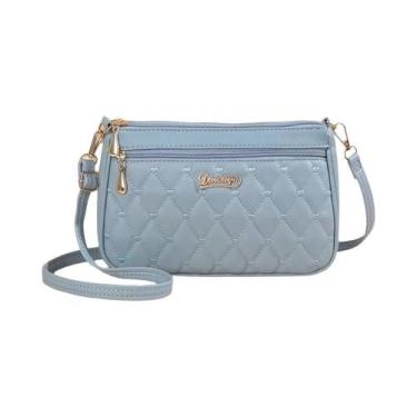 Imagem de Sacola de Couro Bordada para Mulheres - Bolsa Feminina com Detalhe Hai