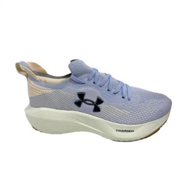 Imagem de Tênis de corrida feminino under armour slight 3 se azul, 36, 059, Azul