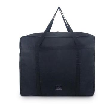 Imagem de Bolsa sacolao transporte compra passeio viagem organizador cameba leva