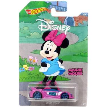 Imagem de Toy Car Hot Wheels Disney 90º aniversário Minnie Mouse 2019
