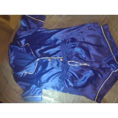 Imagem de Pijama feminino de cetim - My Lingerie 