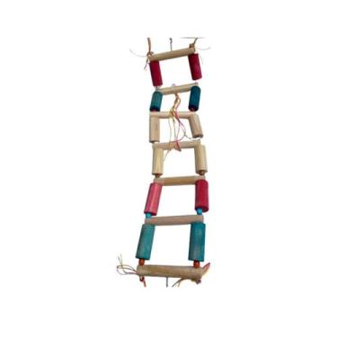 Imagem de Escada Brinquedo Interativo Calopsitas Outros Pets - Dal