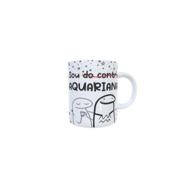 Imagem de Caneca Sou aquariana - FLOR DE LIZ 