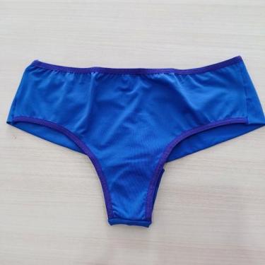 Imagem de Calcinha Fio Dental Dupla Larga na Lateral Feminina Clamar em Microfib