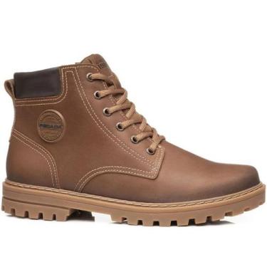 Imagem de Bota Coturno Em Couro Pegada Masculino Adulto - Ref 181510-03 - Tam 39