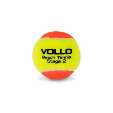 Imagem de Bola de beach tennis 3 unidades vollo