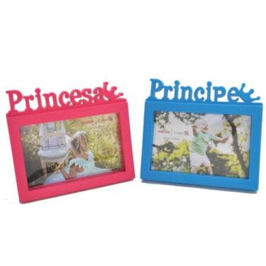 Imagem de Porta Retrato Kit com 2 porta retratos Principe e Princesa - WebStore