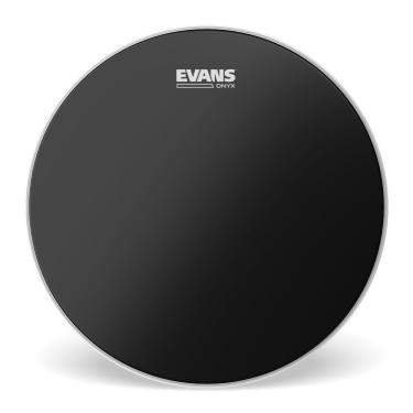 Imagem de Pele Batedeira para Caixa e Surdo 16'' B16ONX2 2 Camadas Ataque Grave Preta Evans