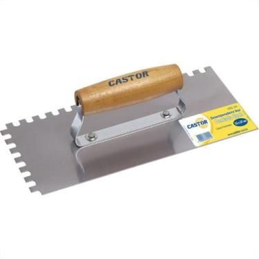 Imagem de Desempenadeira Aco Castor Dentada 12X27Cm 221