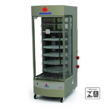 Imagem de Forno Giratório Multiuso Gás 70Kg - PROGAS, 220V