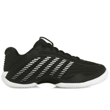 Imagem de Tênis K-Swiss Hypercourt Express 3 - Clay - Saibro - Preto e Branco, 3