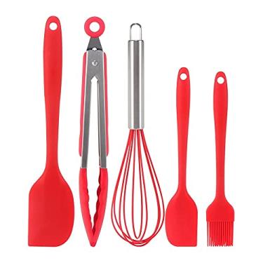 Imagem de Conjunto de Silicone 5 Peças Utensilios de Cozinha