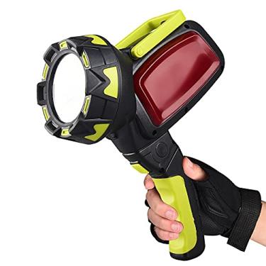 Imagem de Lanterna de acampamento portátil LED 1200lm luzes externas USB recarregável luz de emergência à prova d'água holofote lanterna para trilhas, pesca e mais