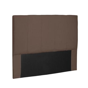 Imagem de Cabeceira Arizona Cama Box King 195 Cm Suede Caramelo