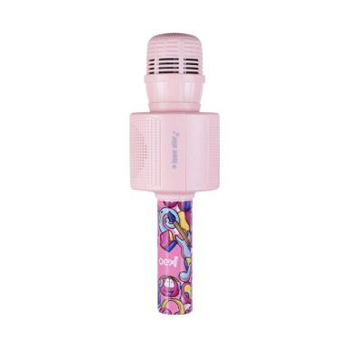 Imagem de Microfone Karaokê Bluetooth Teen Star 5W Rosa Mk301 Oex