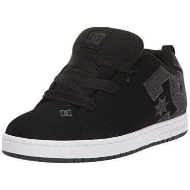 Imagem de DC Tênis de skate casual Court Graffik, Jeans preto, 18