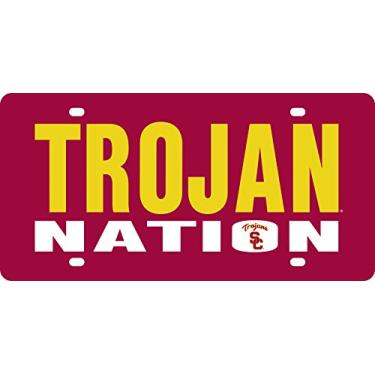 Imagem de WinCraft USC S11391 Placas de licença clássicas de acrílico