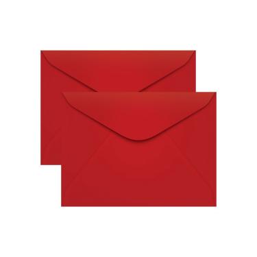 Imagem de Envelope para Convite Vermelho Tóquio 114x162mm Scrity 100un