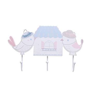 Imagem de PORTA OBJETO MADEIRA PASSARINHO 30x19x5cm