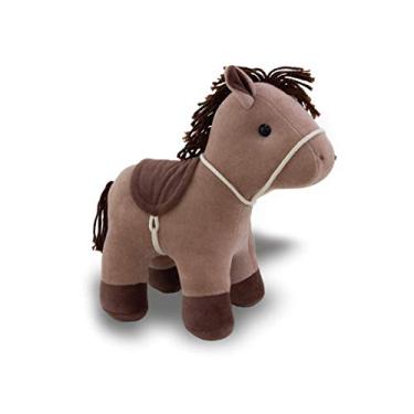 Imagem de Cavalo de Pelúcia Infantil 30cm Anti-alérgico