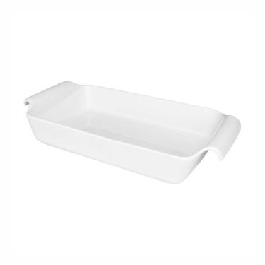 Imagem de Travessa Refratária Retangular Rasa Em Porcelana Fall Oxford 1,5l