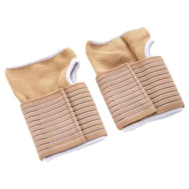 Imagem de Dynwave Mão palma apoio manga de pulso protetora confortável envoltório cinta de compressão luvas para correr futebol levantamento de peso futebol