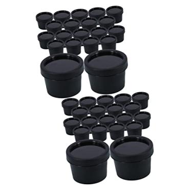 Imagem de DOITOOL 40 Peças caixa de máscara de garrafa de máscara pote de creme vazio recipiente de maquiagem loção pequeno recipiente de plástico frascos de cosméticos garrafas de higiene mini pp
