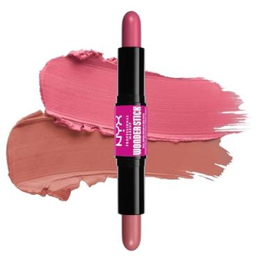Imagem de NYX PROFESSIONAL MAKEUP Wonder Stick Blush, bastão de blush creme - pêssego claro e rosa bebê