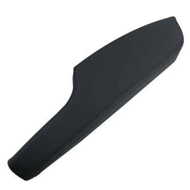 Imagem de TQPONLY Painel de apoio de braço dianteiro guarnição do painel do lado direito do passageiro compatível com Chrysler 300 Dodge Charger 2011-2024 maçaneta interna do descanso do braço da porta